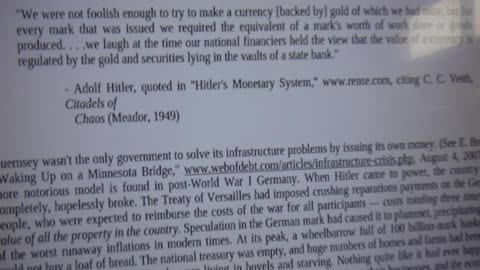 The Real Reason Hitler Must be Hated -- International Banksters