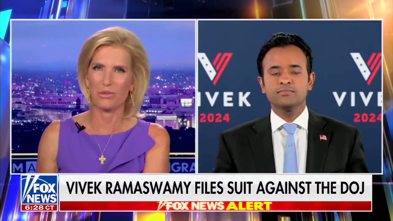 HUGE: Vivek Ramaswamy Sues The DOJ After Trump Indictment