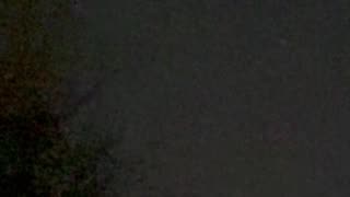 Strange cigar UFO (mothership?) spotted over my backyard 10/26/24 6:55p (3 of 3)