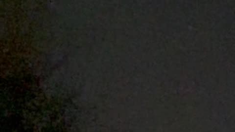 Strange cigar UFO (mothership?) spotted over my backyard 10/26/24 6:55p (3 of 3)