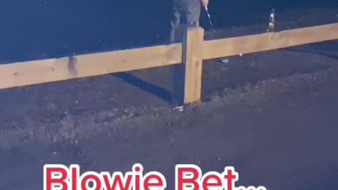 Golf trick shot for some action