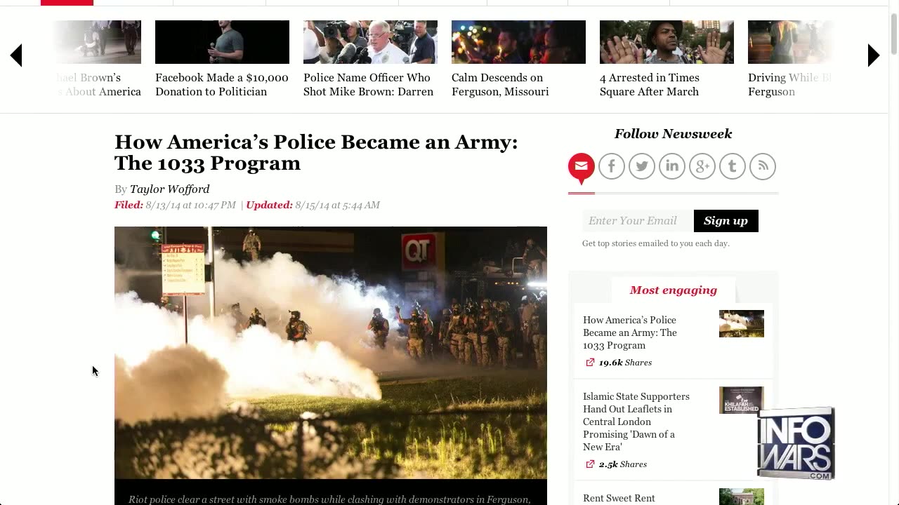 Police Helped Reporters By Assaulting Them