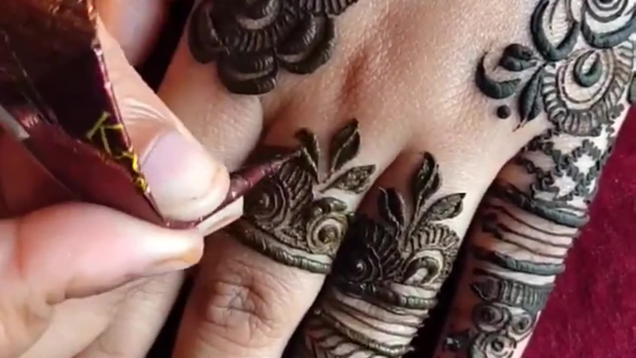 Beautiful mehndi design