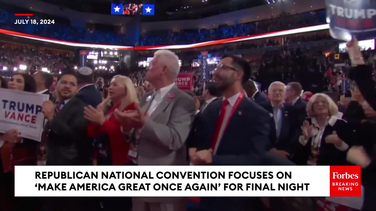 'The Next Vice President Of The United States'- Trump Praises JD Vance In RNC Speech