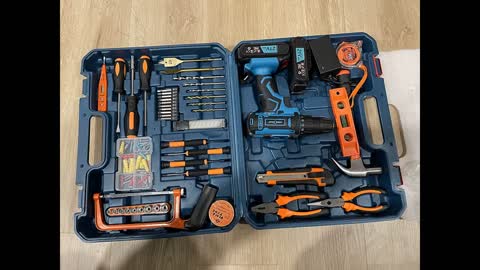 Review: Cordless Drill Power Set, 21V Cordless Drill Set with 3000mAh Battery & Fast Charger, 1...
