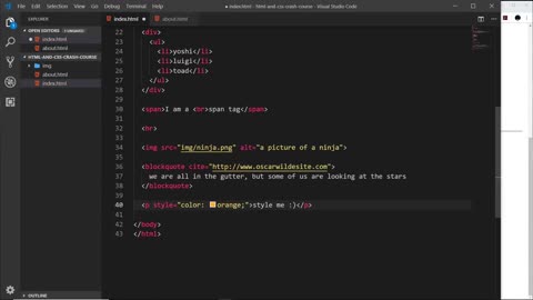 HTML & CSS Crash Course Tutorial #2 - HTML Basics