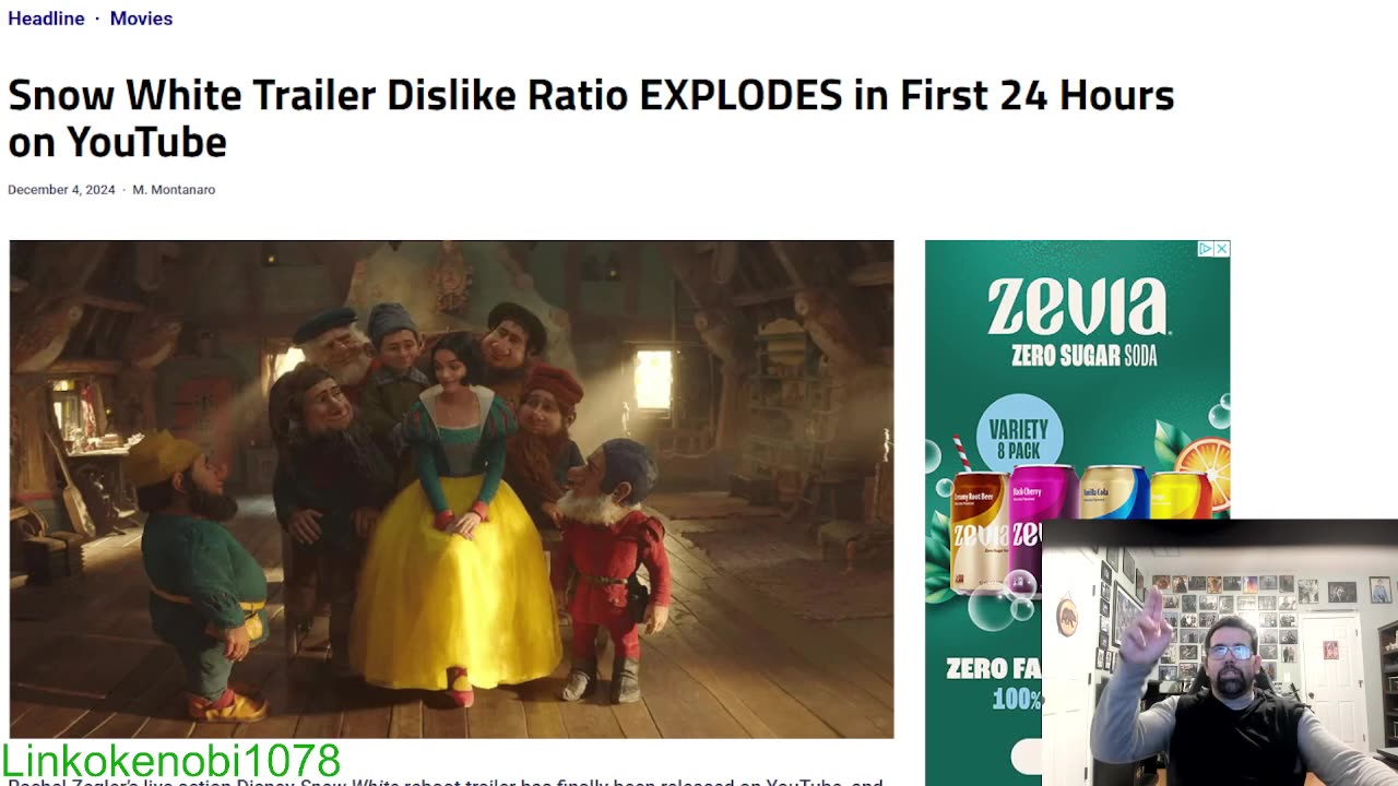 Disney Snow White Trailer Having An Explosive Dislike First 24 Hrs