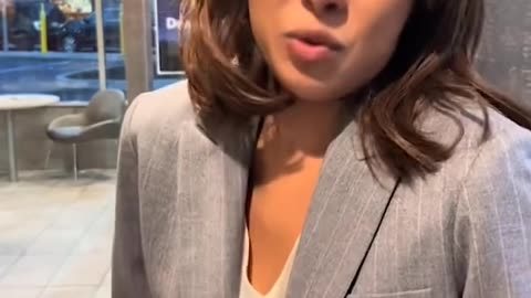 Kamala visiting McDonald's