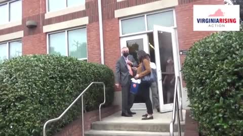 VA Parasite, Terry McAuliffe, deflects school question w/ canned Covid response