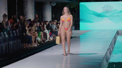 "Laura Alexander in Slow Motion | Miami Swim Week 2024 Runway Highlights"