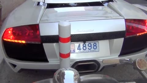 TEENAGER revving HARD a Lamborghini Murcielago LP 640-4 Roadster