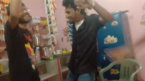 বন্ধুরা সবাই যখন একসাথে হয়।