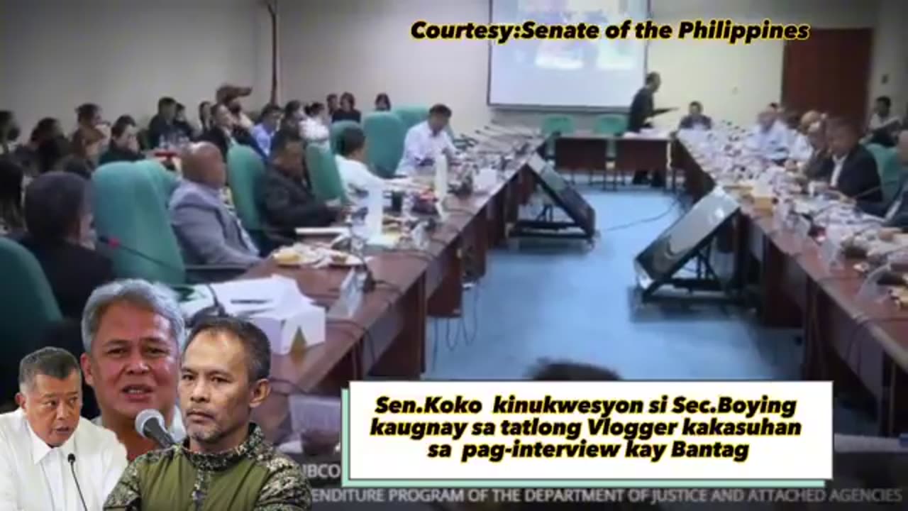Sec. Boying Bistado ka nagalit kay Bantag interview Vlogger kakasuhan