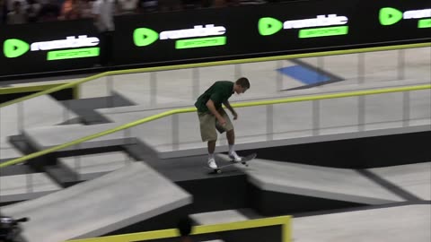 SLS super crown world championship Vincent Milou 2st place run