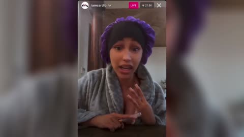 CardiB dumps on Joe for funding war and not America