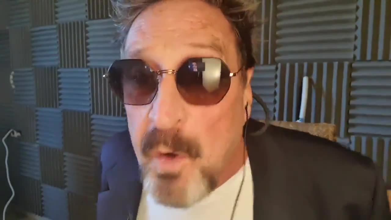 John McAfee: There is no privacy.