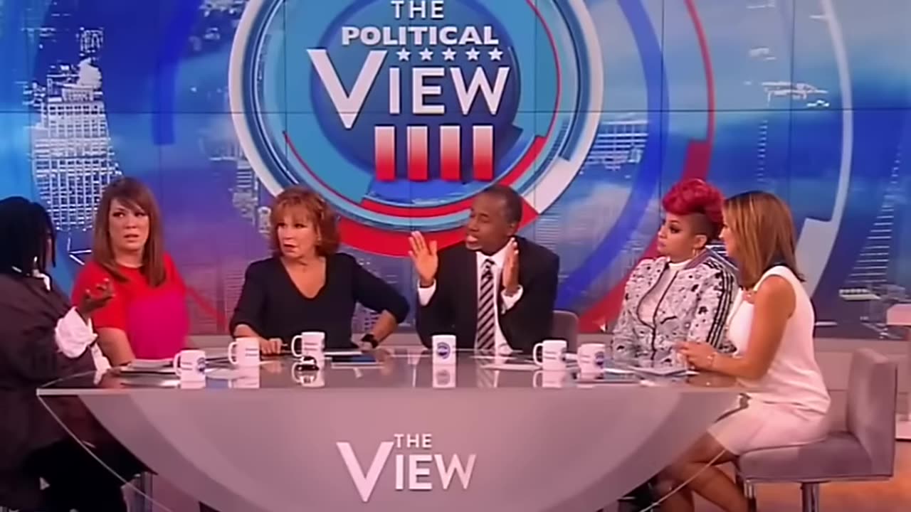 Ben Carson HUMILIATES Whoopi Goldberg TO Her Face After She Asked A Useless Question
