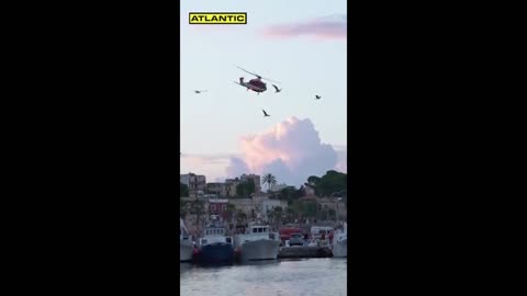 Sicily superyacht divers pack up for the day after fifth body found