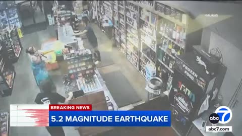 Customers run as earthquake near Bakersfield shakes items off liquor store’s shelves