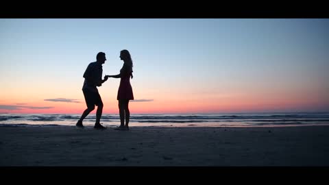 We're proposing on the beach.