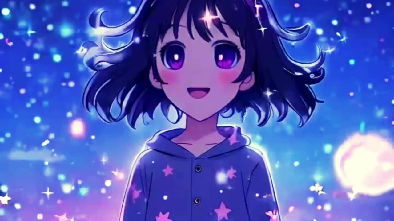 Dreamy Starry Nights 🌌 with Relaxing Lofi Loop