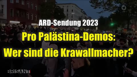 🟥 Pro Palästina-Demos: Wer sind die Krawallmacher? (19.10.2023 ∙ Brisant ∙ Das Erste)