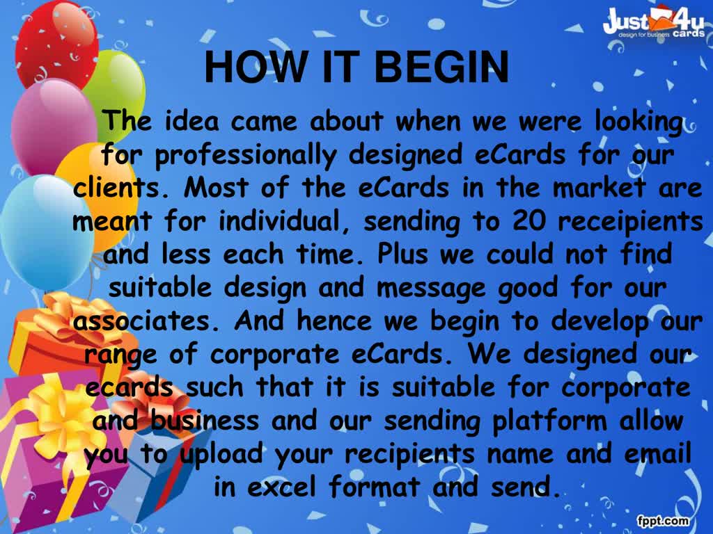 Xmas Ecards- Corporate Christmas Ecards