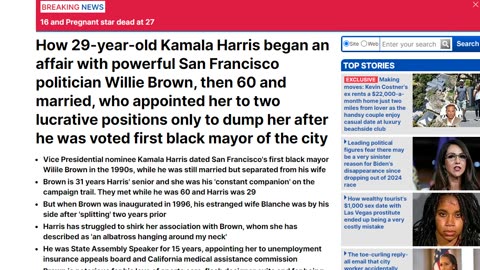 Call Girl Kamala Harris Is Proof Anyone Can Be A Preisdental Nominee