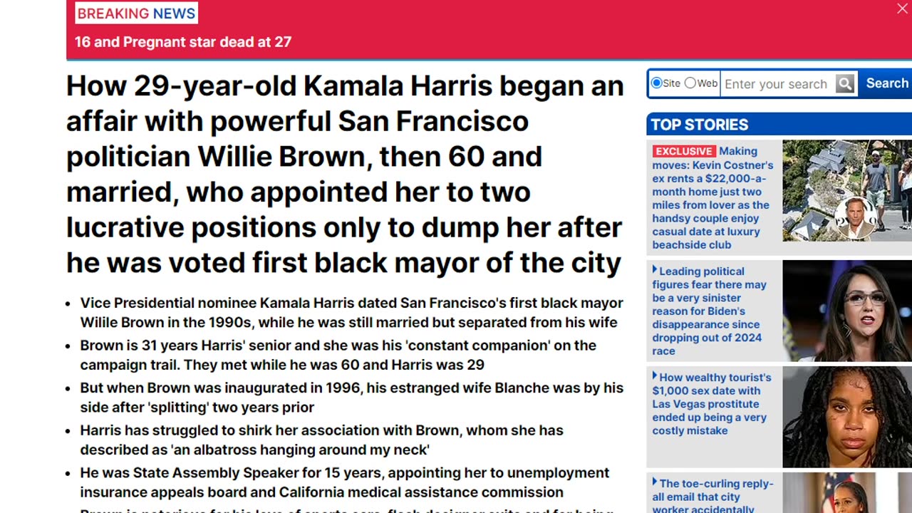 Call Girl Kamala Harris Is Proof Anyone Can Be A Preisdental Nominee
