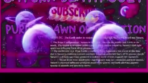 THE PURPLE DAWN OF CREATION & THE SATURN DEATH CULT