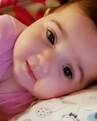 Nice baby with smile