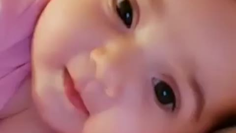 Nice baby with smile