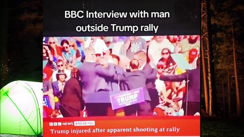 Witness Seen Trump Shooter on Roof , Authorities and Secret Service did nothing.