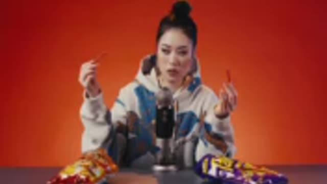 DeVita Eats Her Favorite Chips ASMR Style