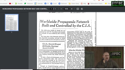 CIA Controlled Hollywood & Media: Brain-Washing the World