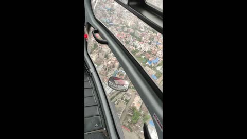 Kathmandu City from heli
