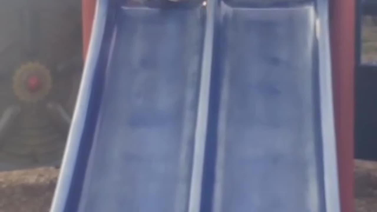 Sliding - Old playground in Laurel Acres Park - Slide - Goo Goo Dolls