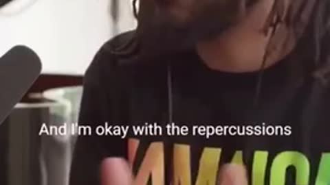 J cole with social media