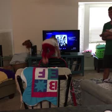 Head Banging Child Rocks Out Too Hard Ending In Massive Face Plant