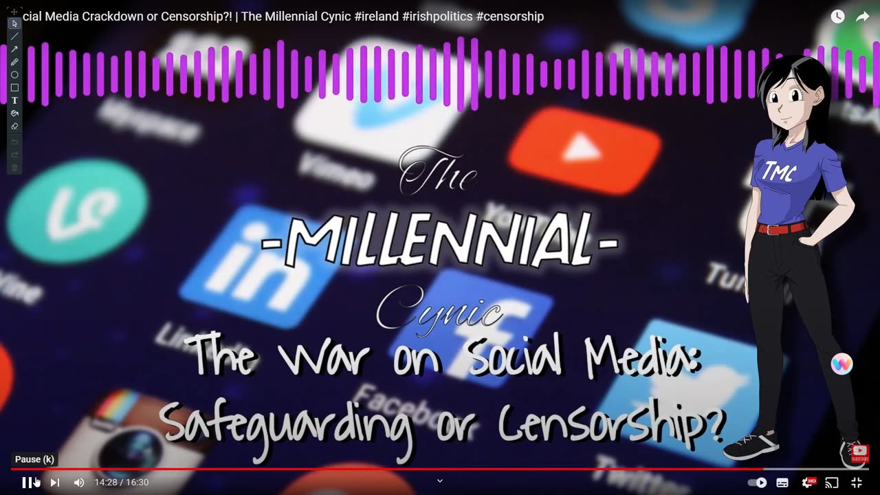 Social media crackdown on censorship!! (The Millennial Cynic) 28-08-24
