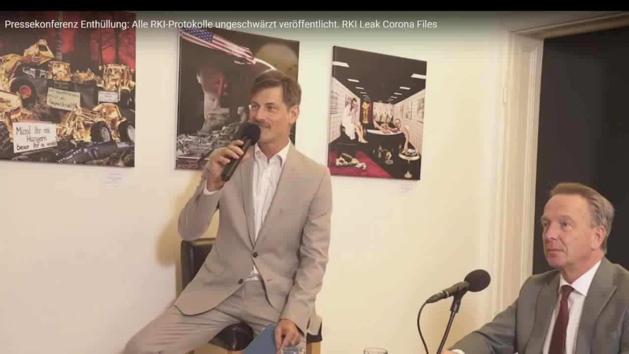 RKI Files ungeschwärzt - Pressekonferenz Berlin 23.07.2024