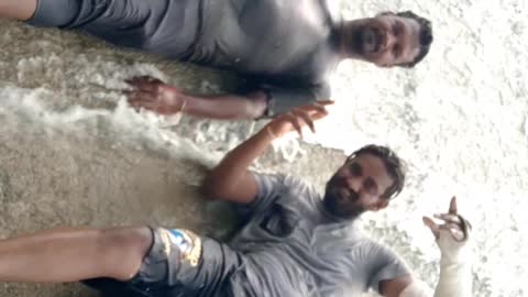 INDIAN BOYS BATHING