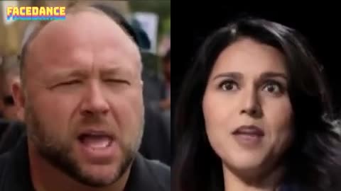 Song of love. Alex Jones and Tulsi Gabbard