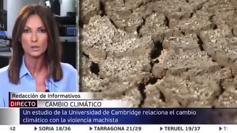 El progrerío mediático relaciona el camelo climático con la iolencia "machista"