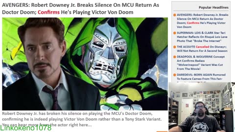 RDJ confirmed about Doctor Doom role