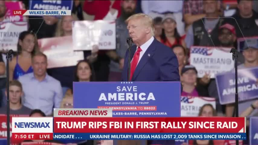 Trump: FBI Did A Deep, Ugly Search of Barron's Room At Mar-A-Lago