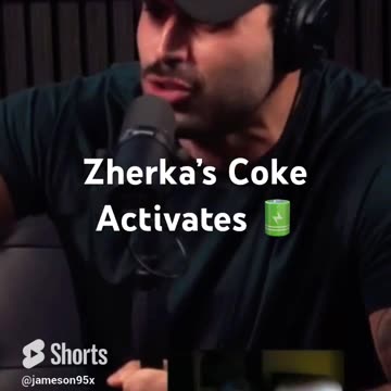 Jon Zherka’s coke activates ☑️🔋 on Fresh and fit afterhours