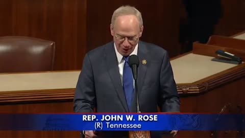 Rep. John Rose Expresses Unwavering Support for Israel on House Floor