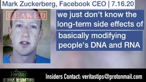 Zuckerberg would have been banned for spilling the beans?