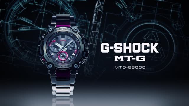 Casio Gshock Mtgb3000 Dual Core Guard